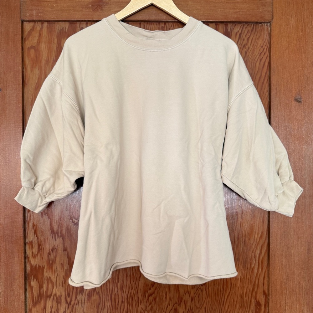 Left on Friday Sports & Rec Sweatshirt Taupe - Picture 6 of 11